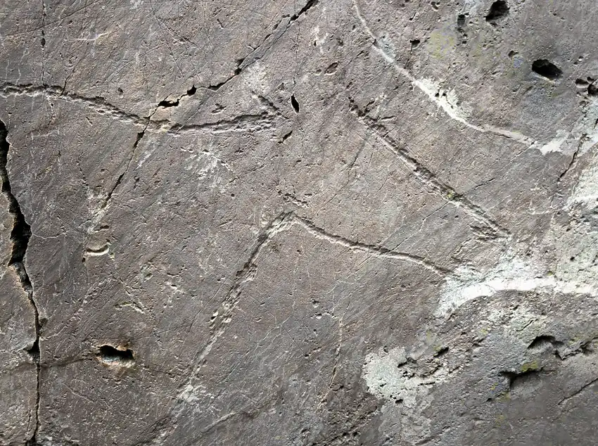 Horse engraving at Canada do Inferno